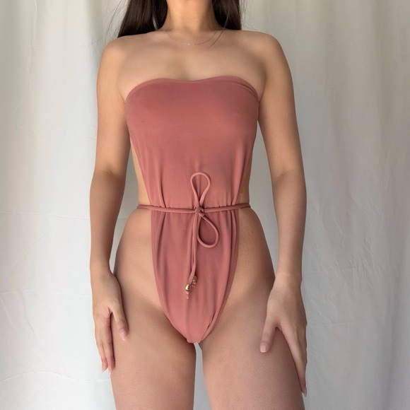 lauren layne Other - Lauren Layne Swim Capri One Piece in Rose